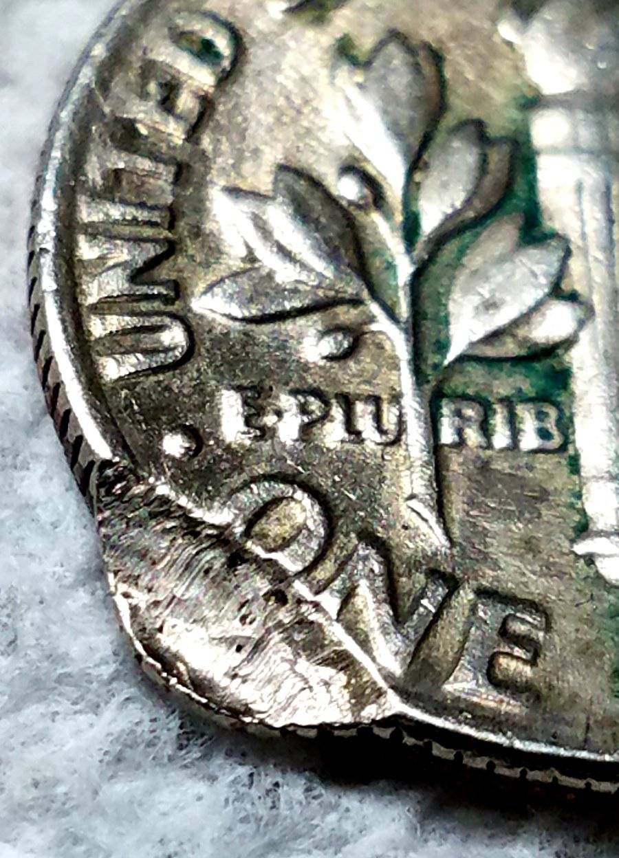 1990-P-Roosevelt-Dime-Indent-On-Obverse-And-Reverse?